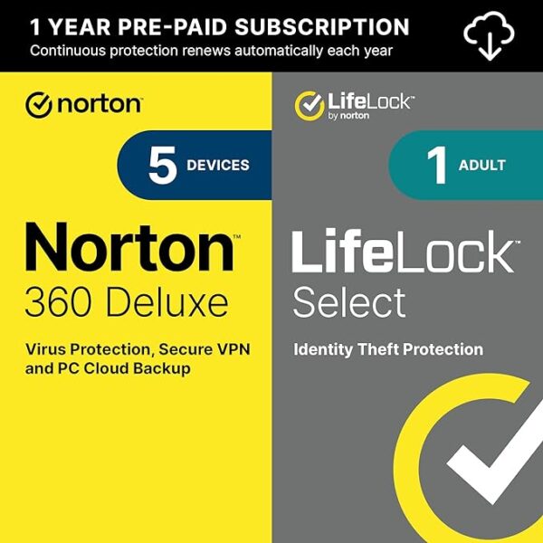 Norton Antivirus 360 with lifelock