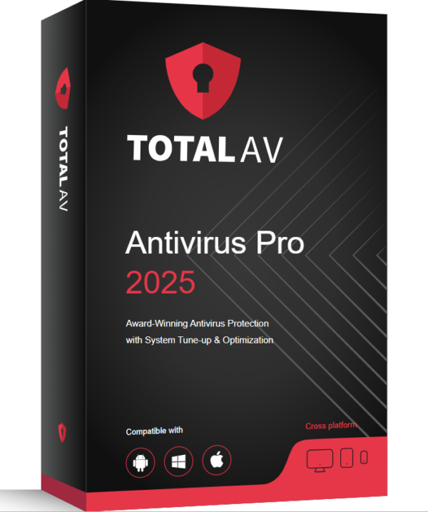 Total Av antivirus Pro 5 device and 1 year subscription